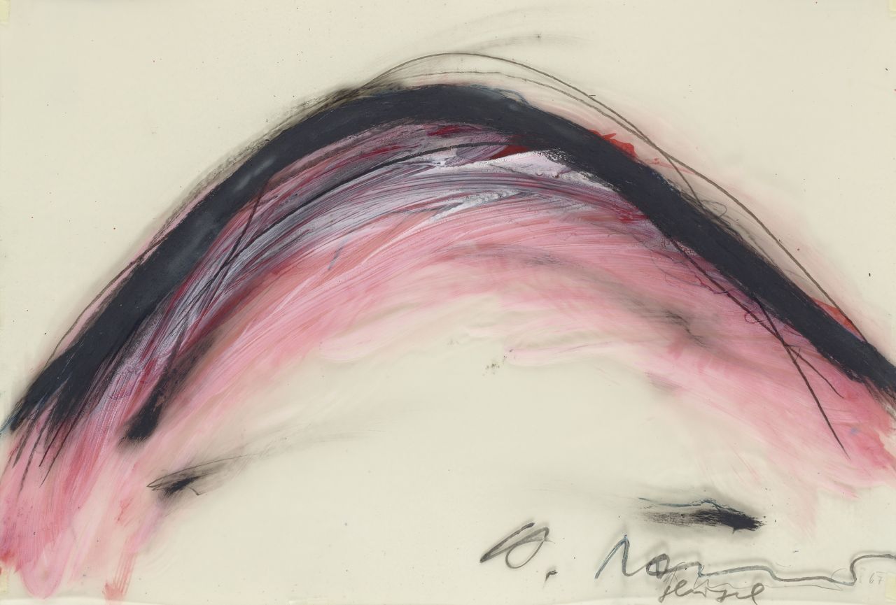 Arnulf Rainer: Profil (LSD Arbeit), 1967